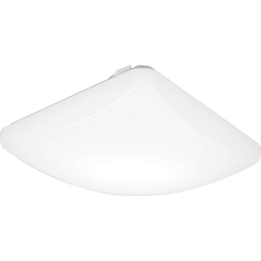 Lithonia 15 In. White Square LED Flush Mount Light Fixture