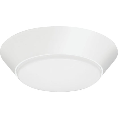 Lithonia Versi Lite 7 In. White 4000K LED Flush Mount Light Fixture