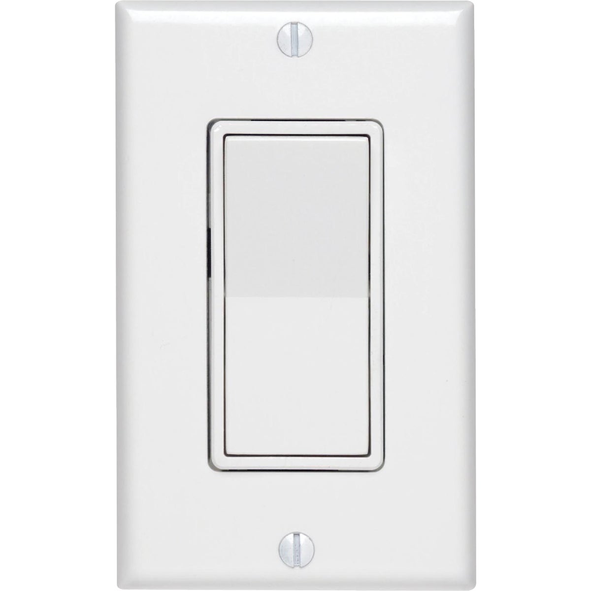 Leviton Decora Residential Grade 15 Amp Rocker Single Pole Switch, White