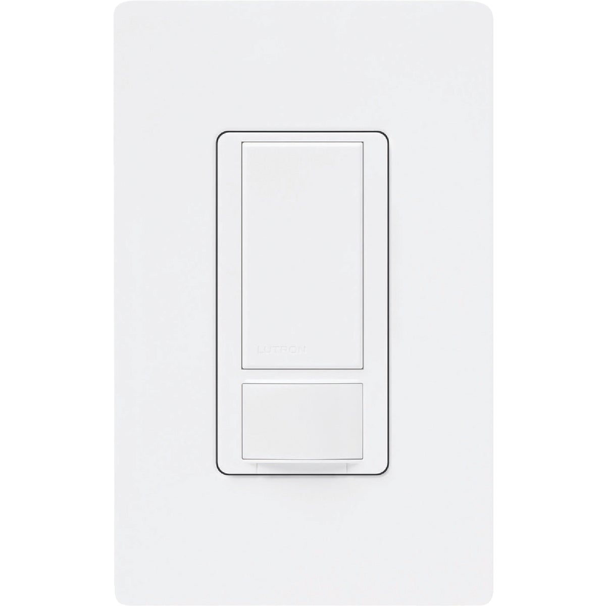 Lutron Maestro White 900 Sq. Ft. 180 Deg. Detection Occupancy Sensor Switch