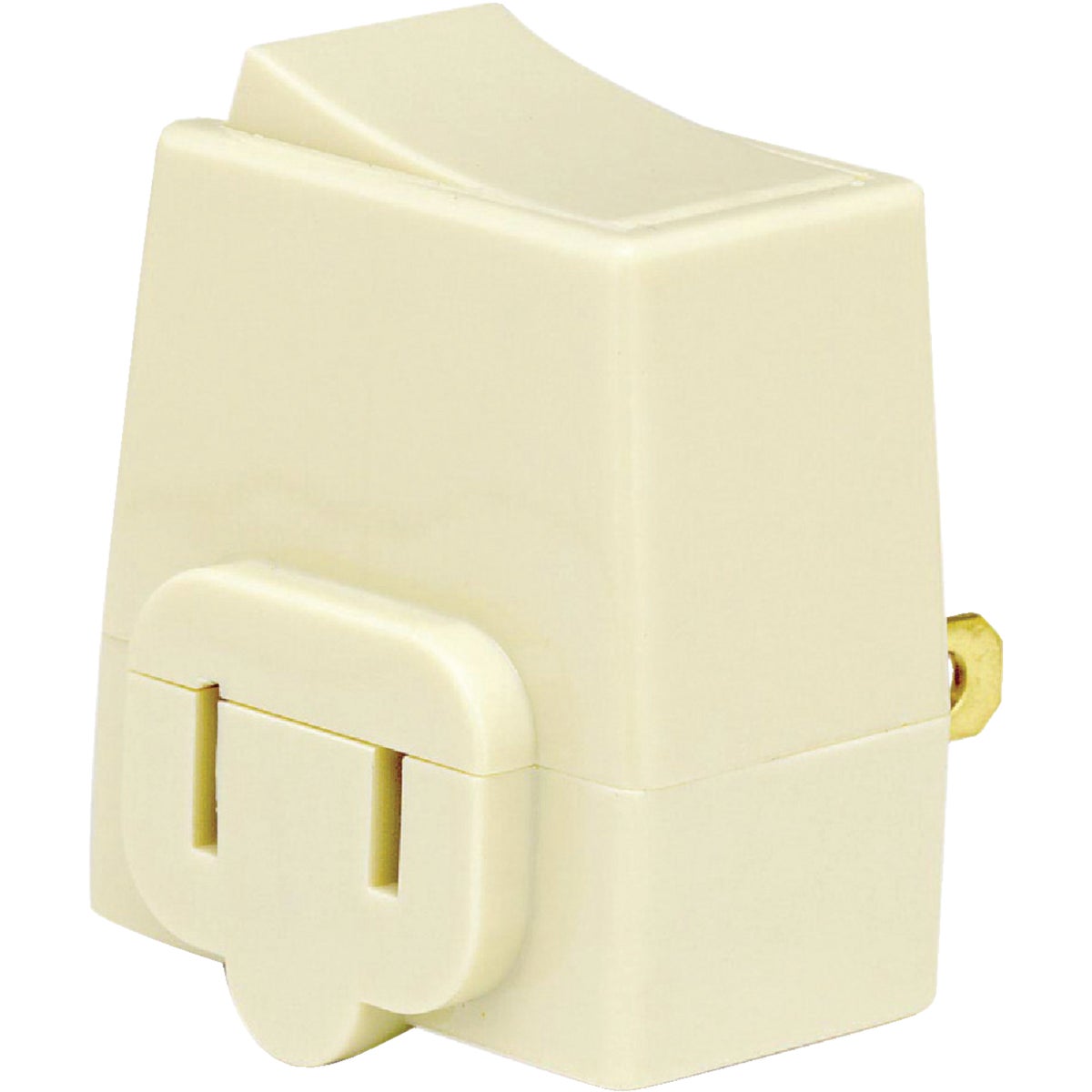 Leviton Ivory 13A Plug-In Switch Adapter