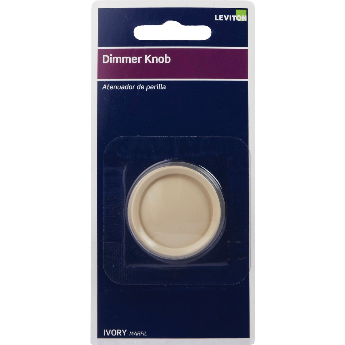 Leviton Ivory Round Rotary Dimmer Knob