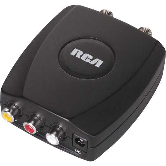 RCA Black Mini RF Modulator