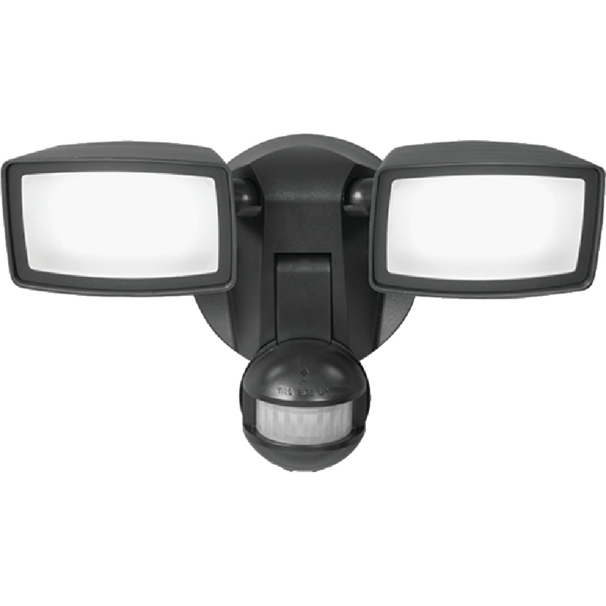 All-Pro Bronze Motion Sensing Dusk To Dawn LED Floodlight Fixture