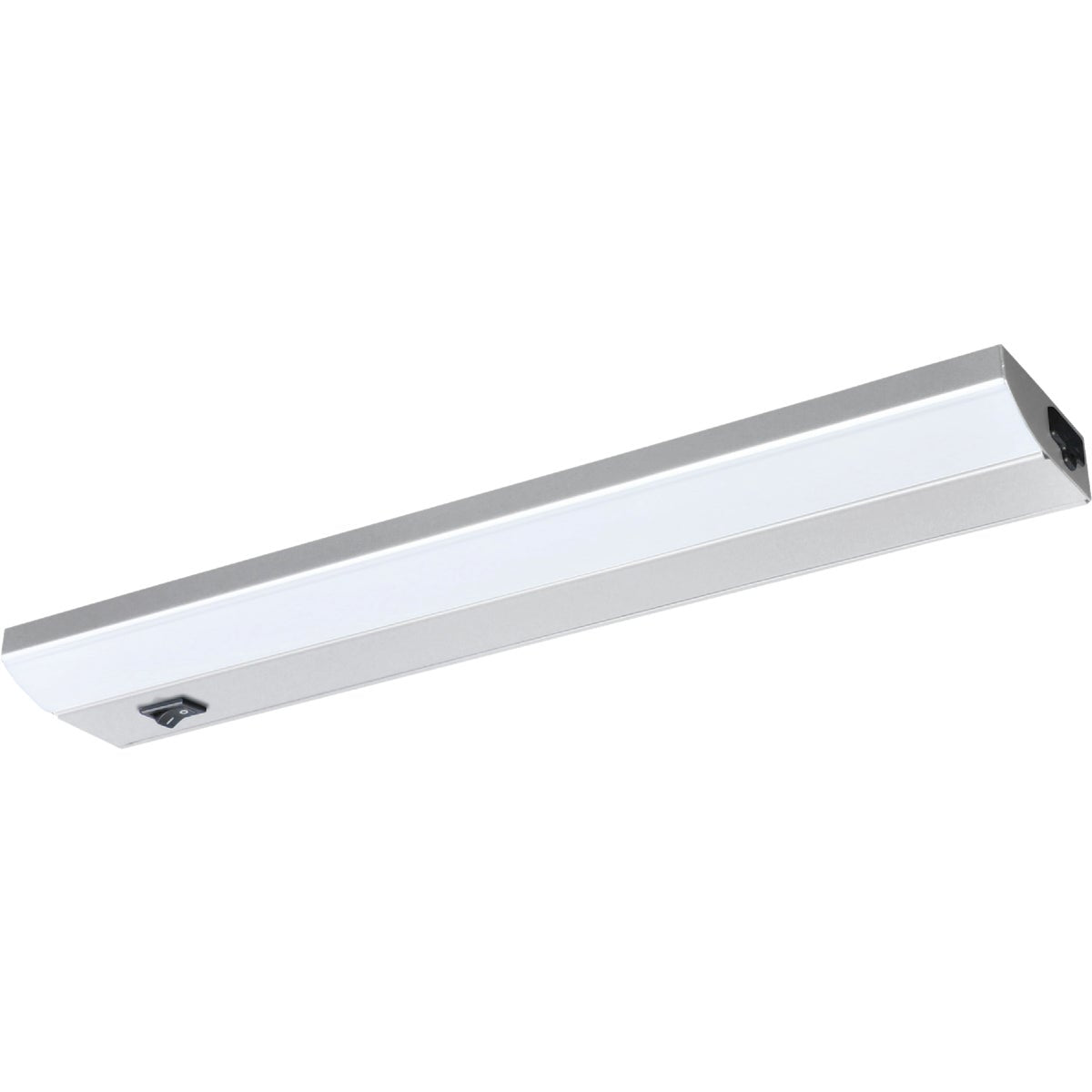 Good Earth Lighting Ecolight 18 In. Direct Wire Brushed Silver LED Under Cabinet Light