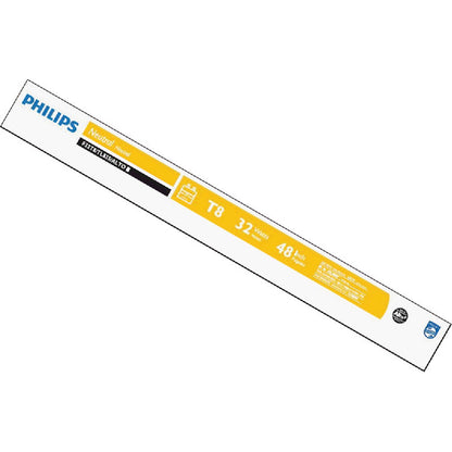 Philips 32W 48 In. Neutral T8 Medium Bi-Pin Fluorescent Tube Light Bulb (2-Pack)