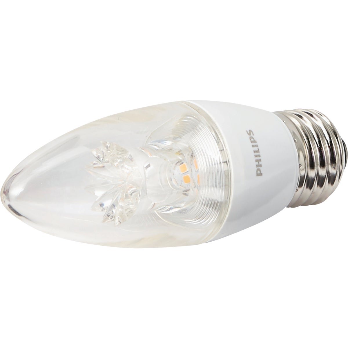 Philips Warm Glow 60W Equivalent Soft White B12 Medium Dimmable LED Decorative Light Bulb