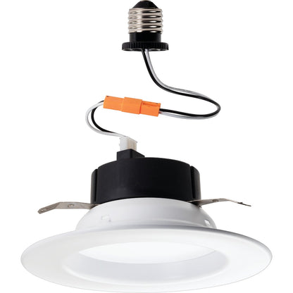 Philips 5 In. Retrofit Non-IC Rated White LED Recessed Light Kit