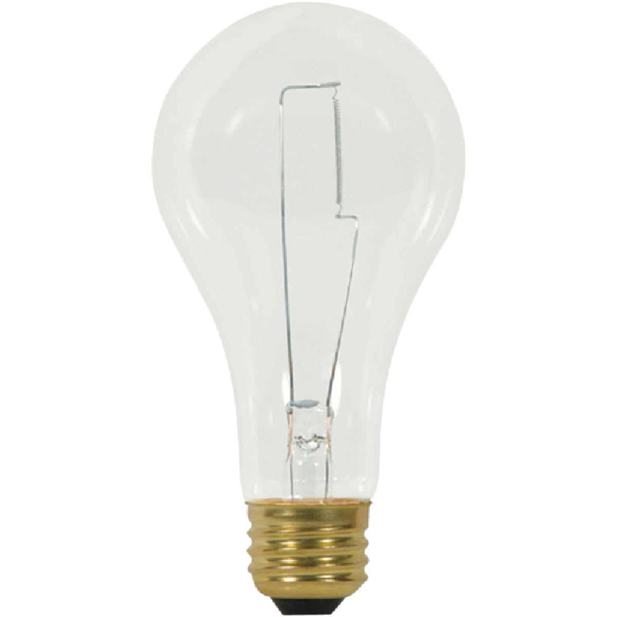 Satco 150W Clear Soft White Medium Base A21 Dimmable Incandescent Light Bulb