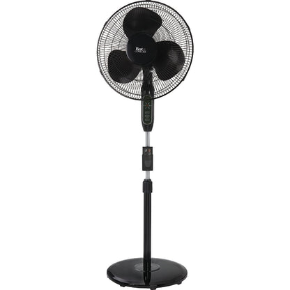 Best Comfort 16 In. 3-Speed 42 In. to 50 In. H. Oscillating Pedestal Fan with Remote Control