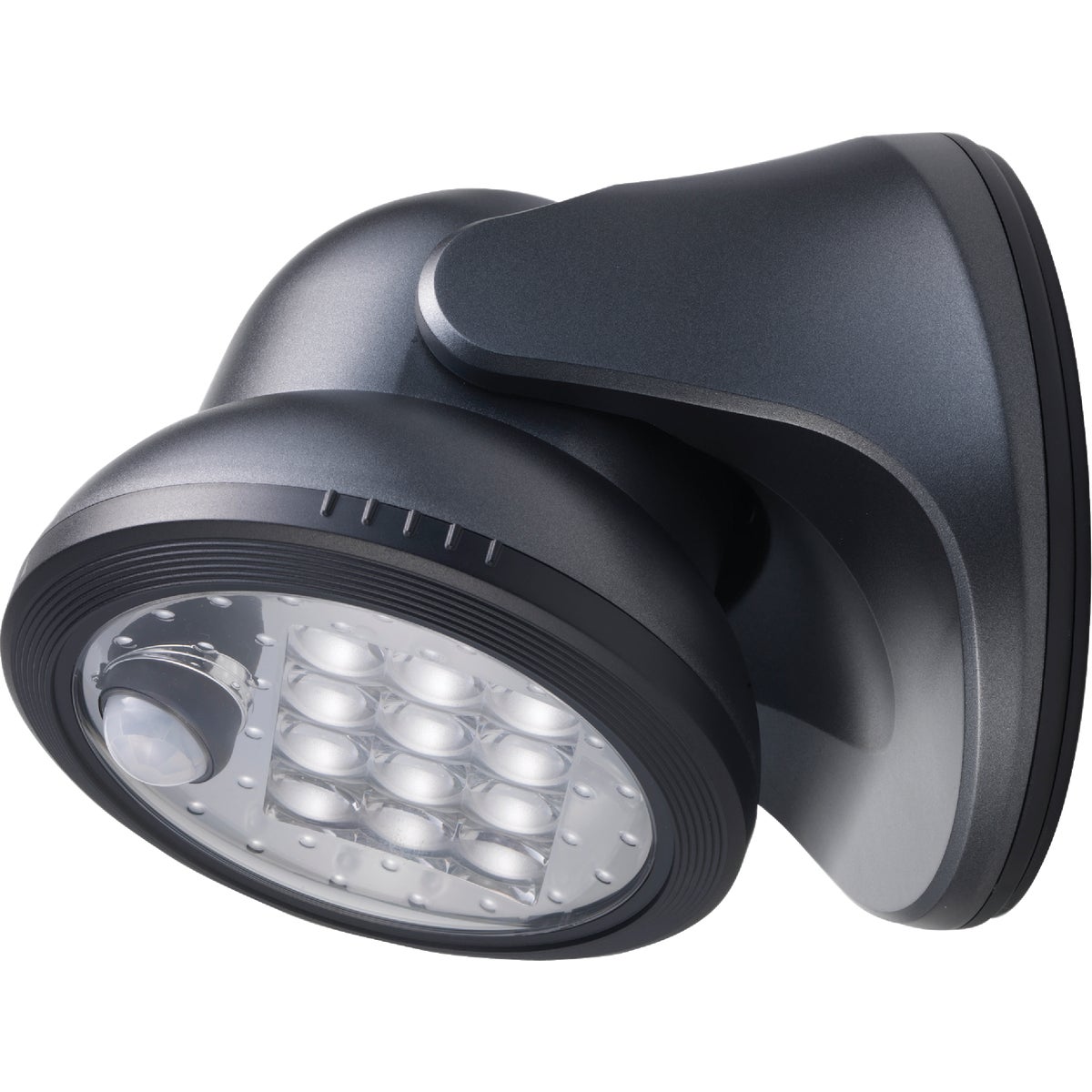 Light It Charcoal 275 Lm. LED Battery Operated Security Light Fixture