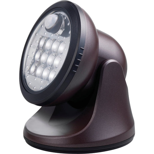 Light It Bronze 275 Lm. LED Battery Operated Security Light Fixture