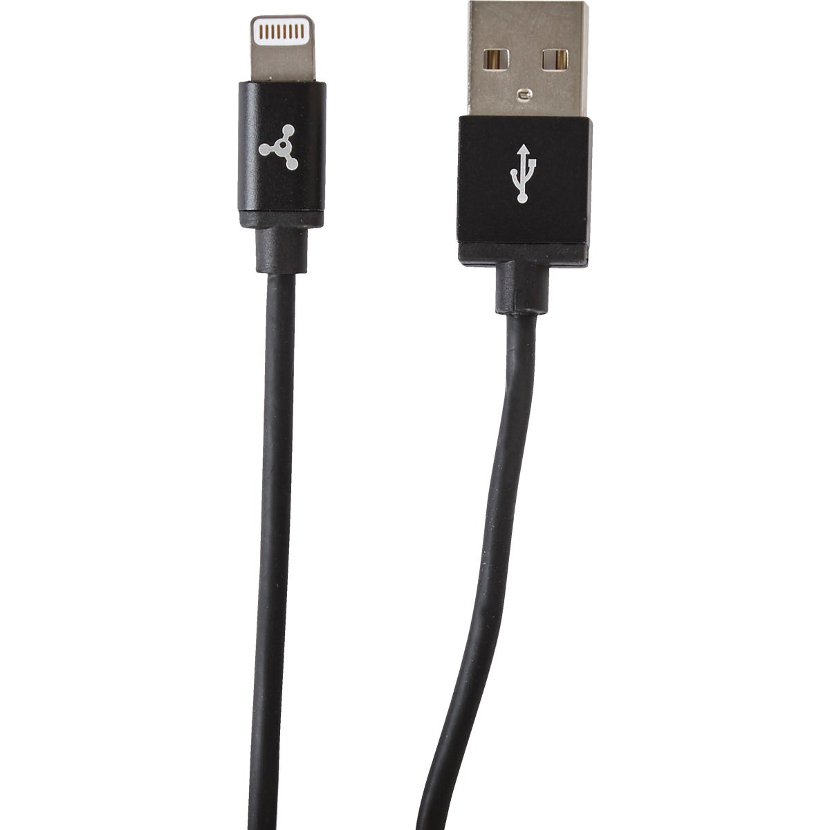 Fuse 3 Ft. Black Lightning USB Charging & Sync Cable