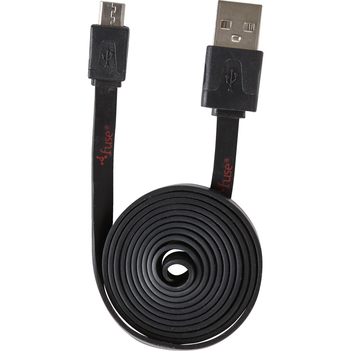 Fuse 3 Ft. Black USB to Micro USB USB Charging & Sync Cable