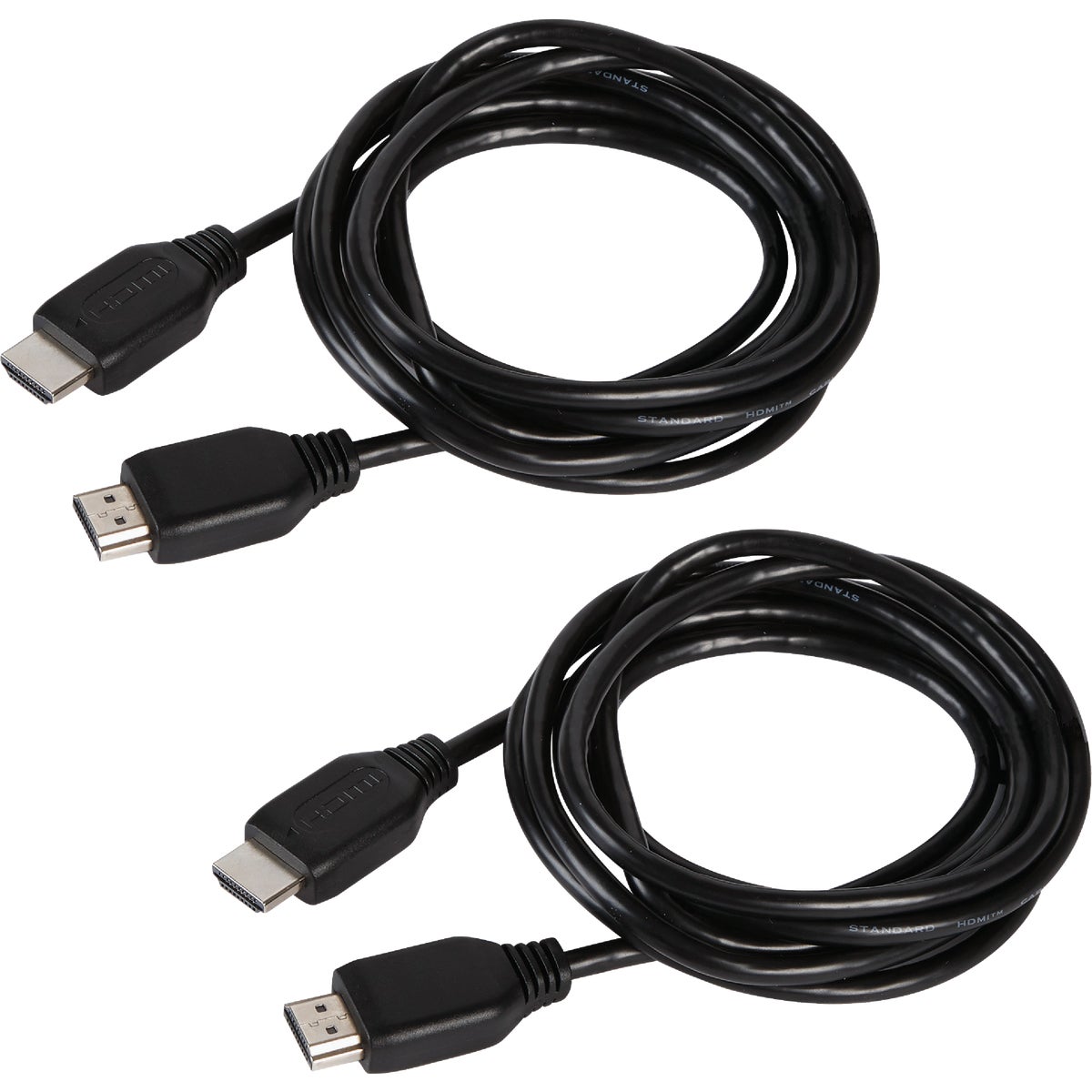 RCA 6 Ft. Black Standard HDMI Cable (2-Pack)