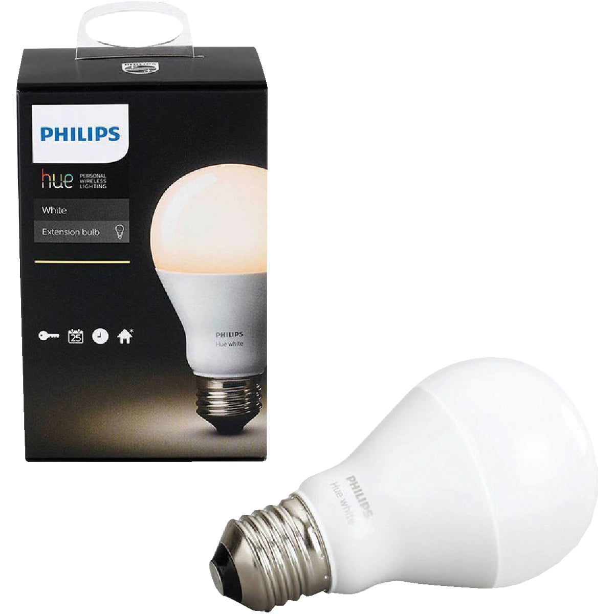 Philips Hue 60W Equivalent Soft White A19 Medium Dimmable LED Light Bulb