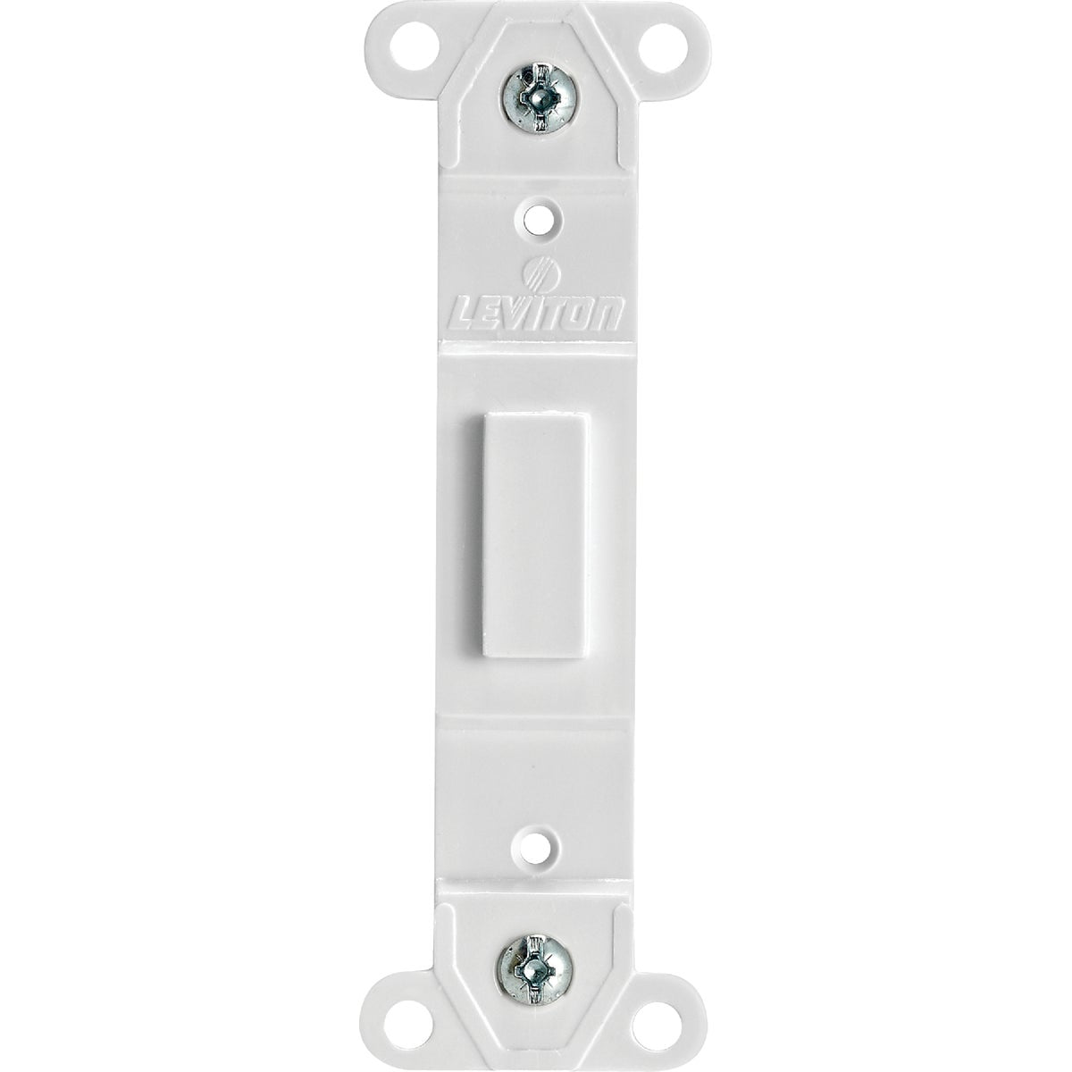 Leviton White Blank Toggle Wall Plate Insert