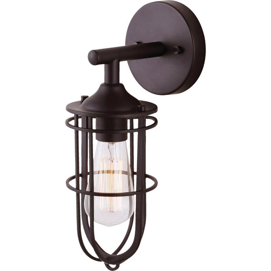 Home Impressions Indus 1-Bulb Oil Rubbed Bronze Wall Light Fixture