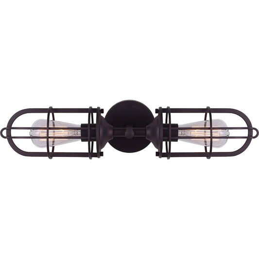 Home Impressions Indus 2-Bulb Oil Rubbed Bronze Wall Light Fixture