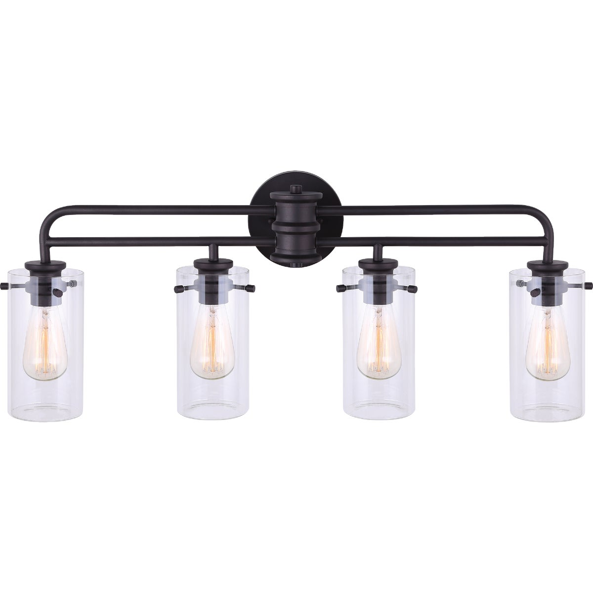 Home Impressions Albany 4-Bulb Oil Rubbed Bronze Bath Light Bar