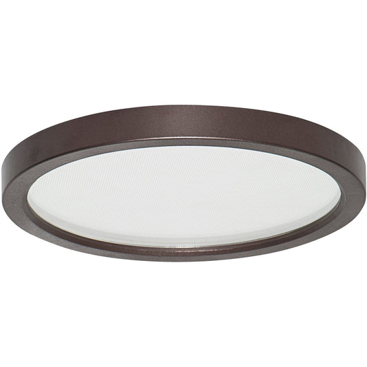 Canarm 7 In. Oil Rubbed Bronze LED Disc Flush Mount Light Fixture