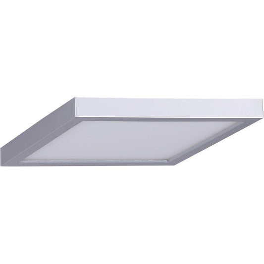Canarm 5.5 In. Brushed Nickel LED Square Disc Flush Mount Light Fixture