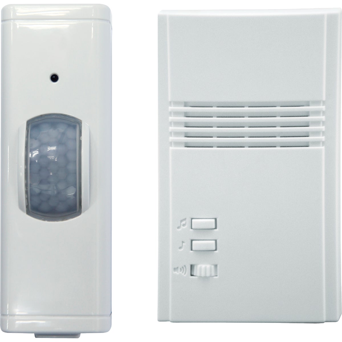 IQ America Motion Activated Entrance Alert Wireless Off-White Wireless Door Chime