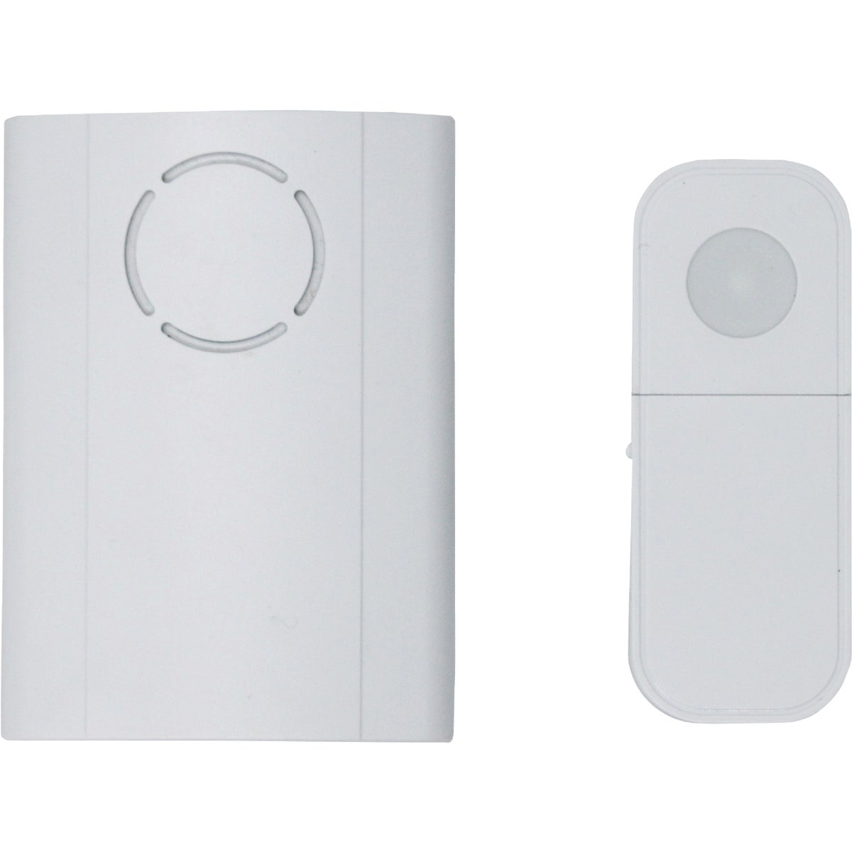 IQ America Battery Operated Wireless White Door Chime