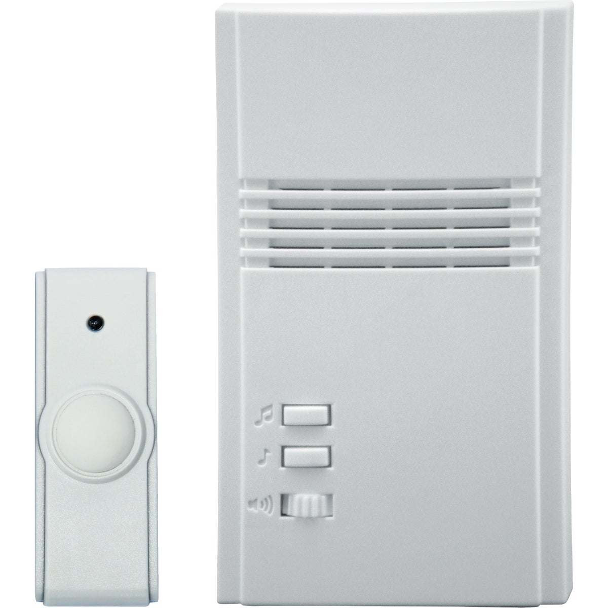 IQ America White Plug-In Wireless Off-White Door Chime