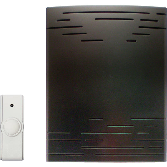 IQ America Step-Up Satin Nickel Wireless Door Chime