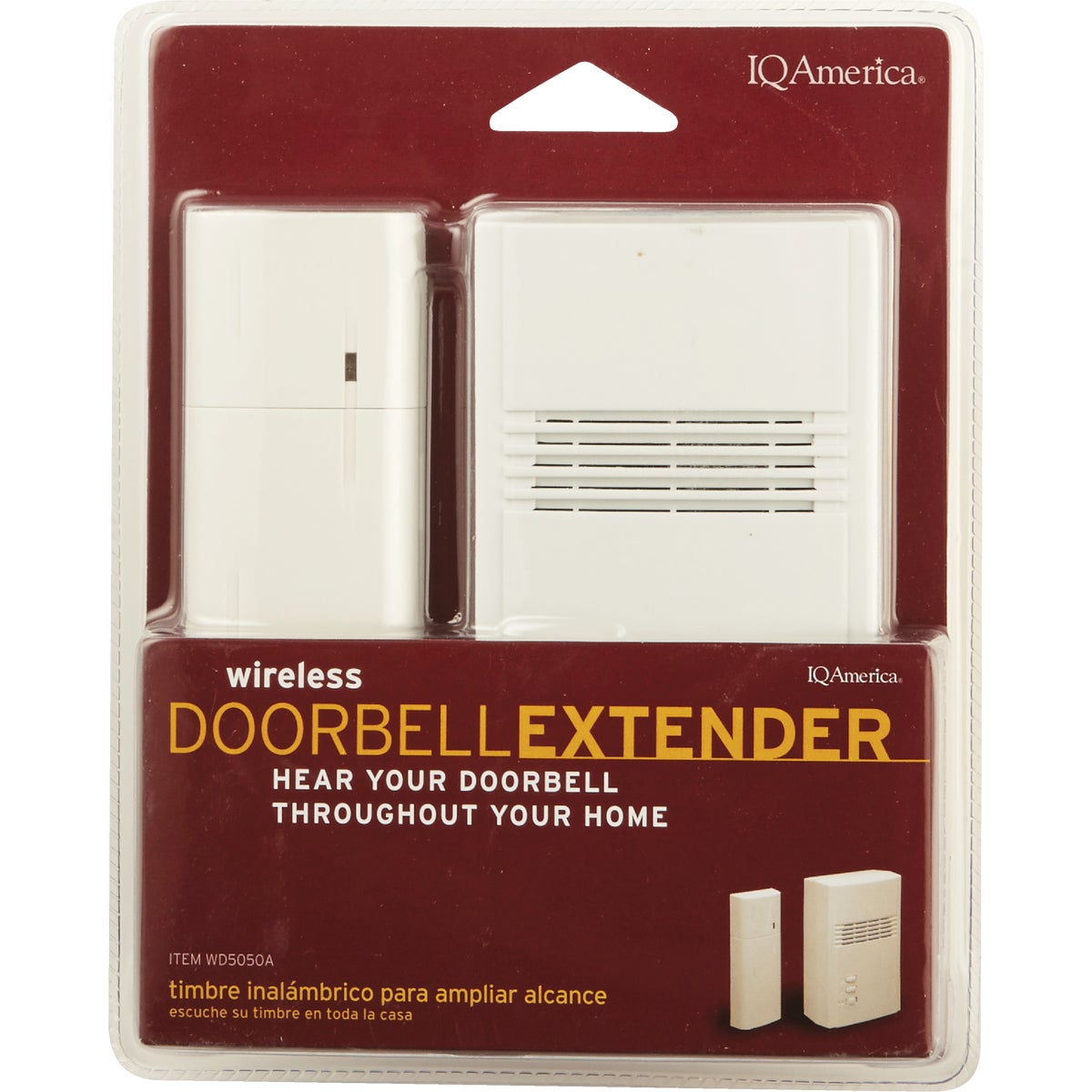 IQ America Wireless Off-White Door Chime Extender Kit