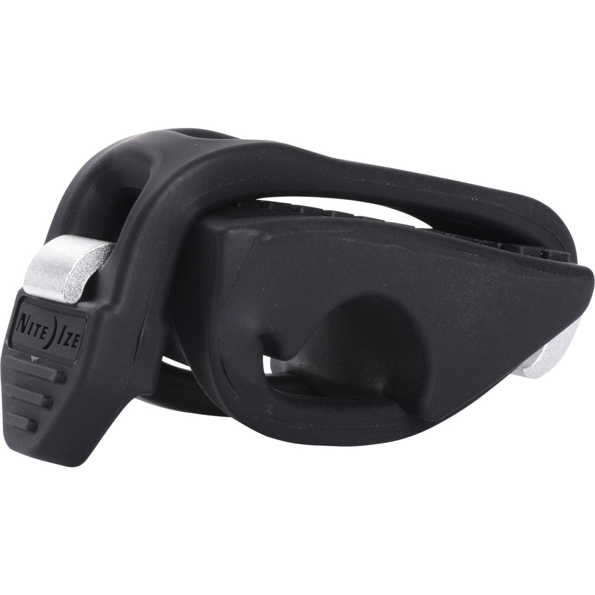 Nite Ize HandleBand 0.9 In. to 2 In. Bicycle Handlebar Gray Phone Holder