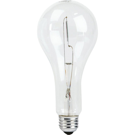 Philips 300W Clear PS25 Medium Incandescent Special Purpose Light Bulb