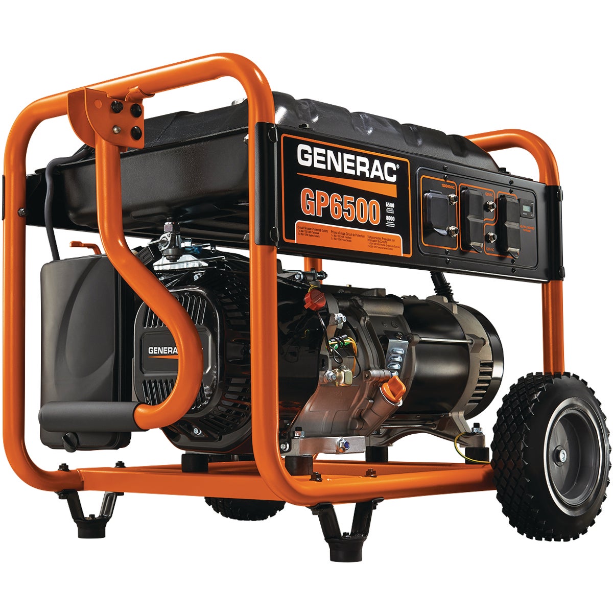 Generac 6500W Gasoline Powered Portable Generator