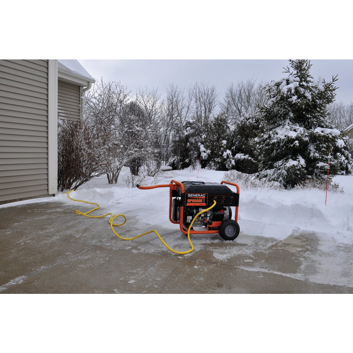 Generac 6500W Gasoline Powered Portable Generator