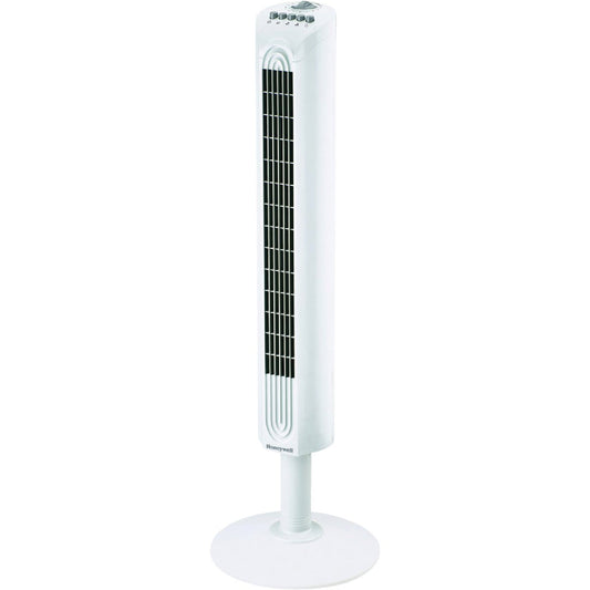 Honeywell Comfort Control 38 In. 3-Speed White Tower Fan