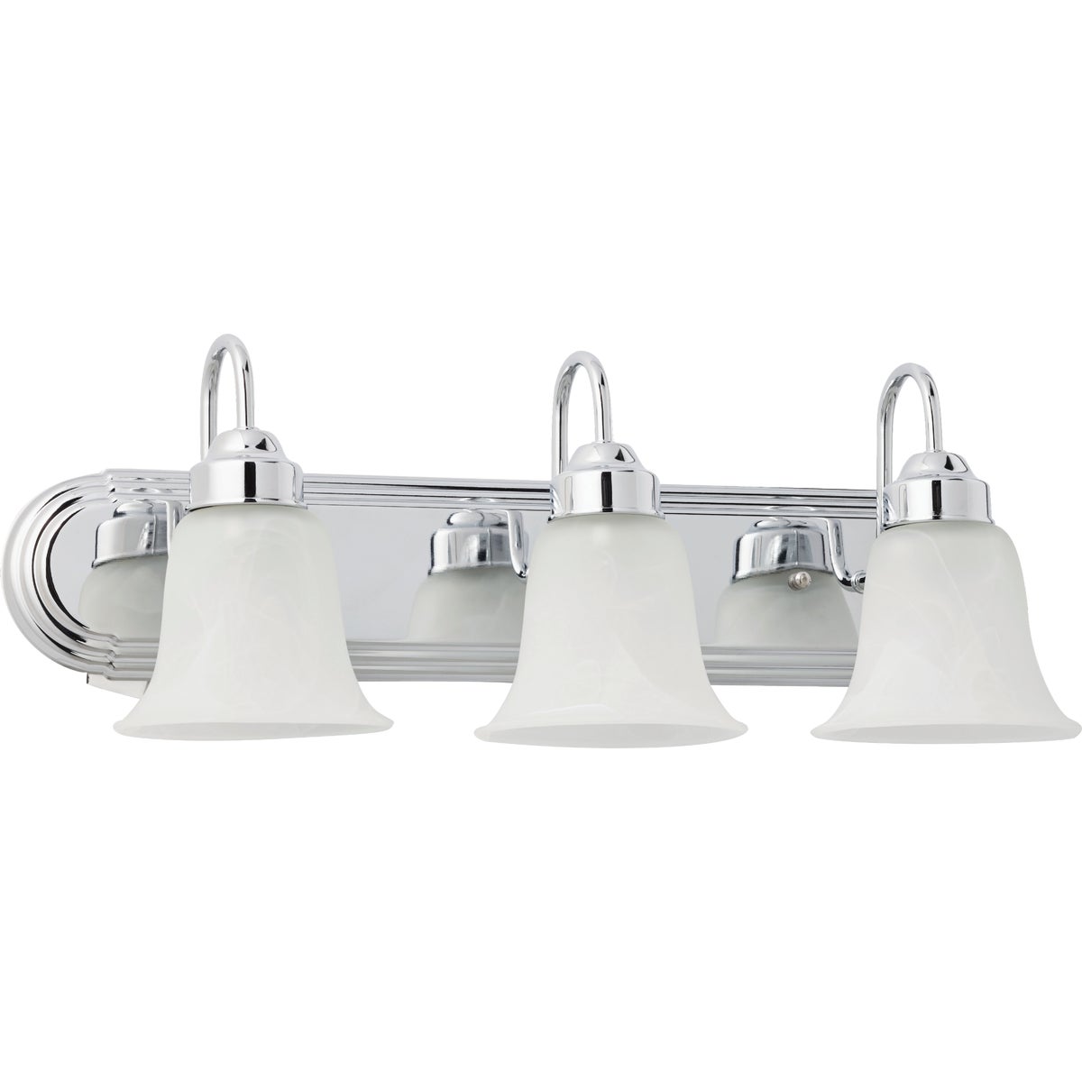 Home Impressions Julianna 3-Bulb Chrome Vanity Bath Light Bar