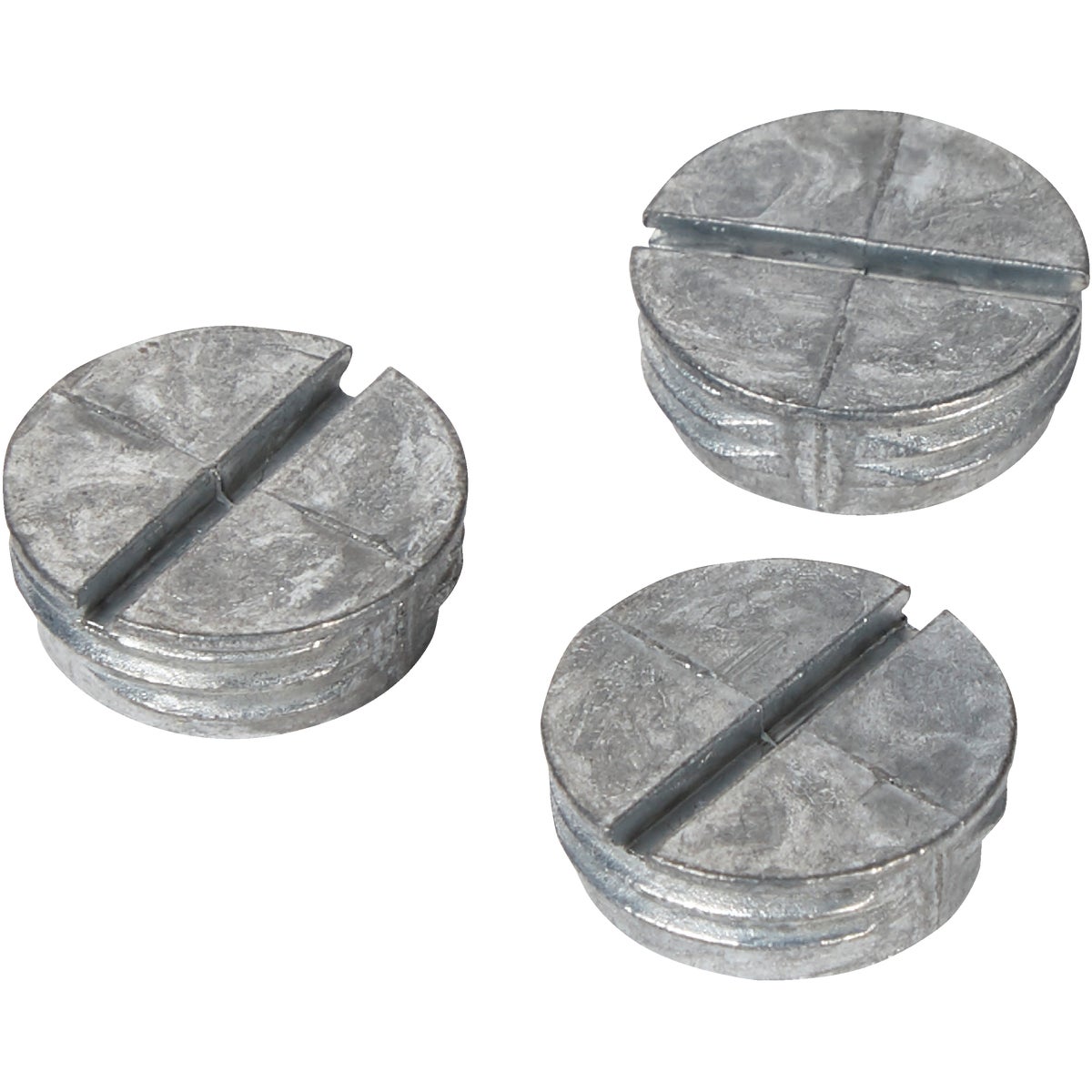 Bell 1/2 In. Gray Closure Plug (3-Pack)