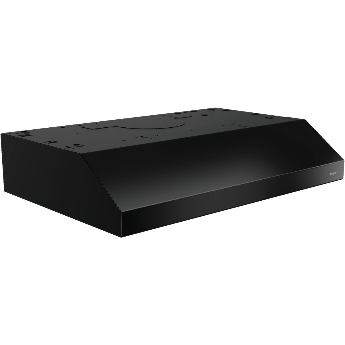 Broan Glacier 30 In. Convertible Black Range Hood