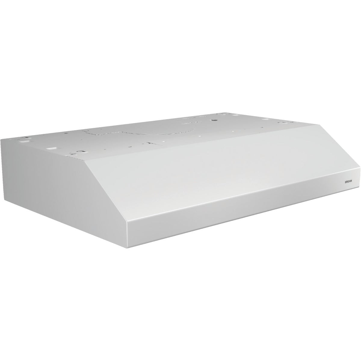 Broan Glacier 30 In. Convertible White Range Hood