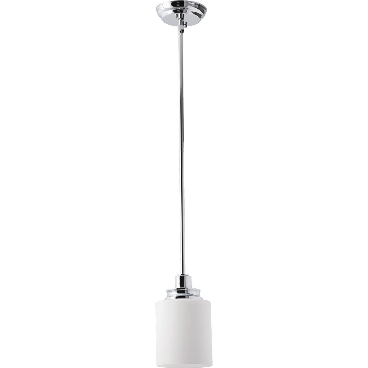 Home Impressions Crawford 1-Bulb Polished Chrome Incandescent Pendant Light Fixture