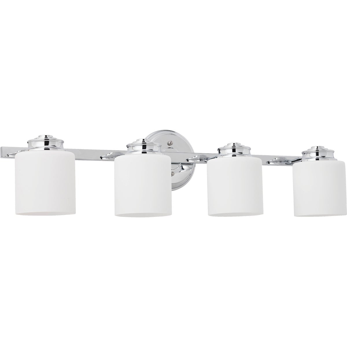 Home Impressions Crawford 4-Bulb Polished Chrome Bath Light Bar