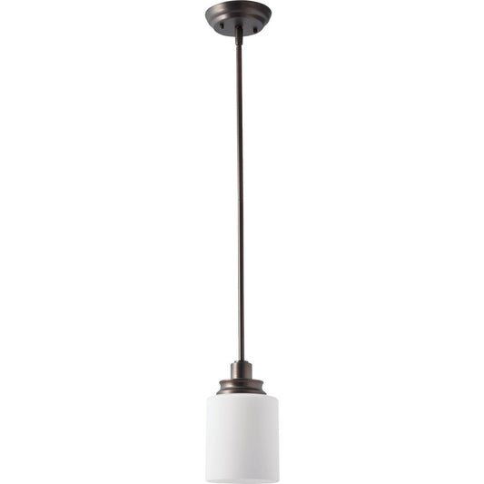 Home Impressions Crawford 1-Bulb Oil Rubbed Bronze Incandescent Pendant Light Fixture