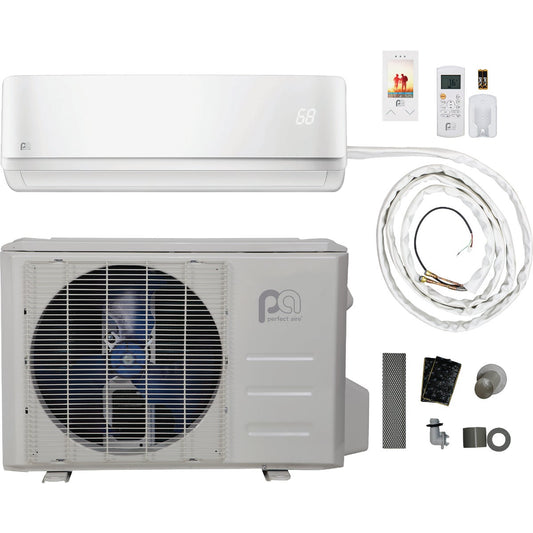 Perfect Aire Quick Connect 12,000 BTU 550 Sq. Ft. Mini-Split Room Air Conditioner with Heating Mode