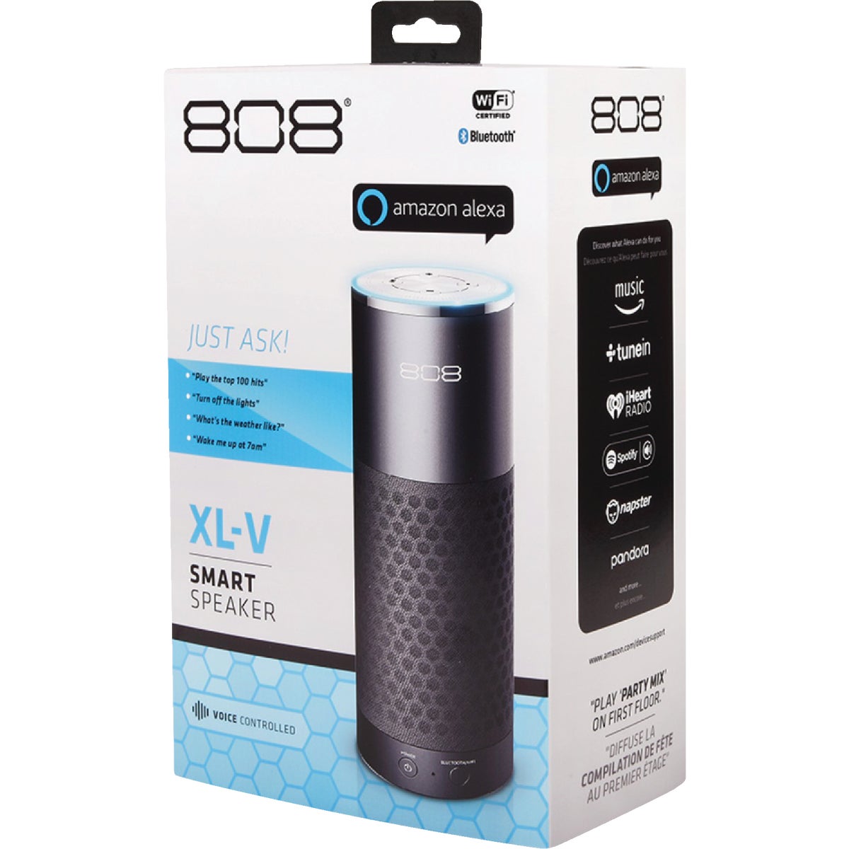 808 Bluetooth Smart Speaker With Alexa