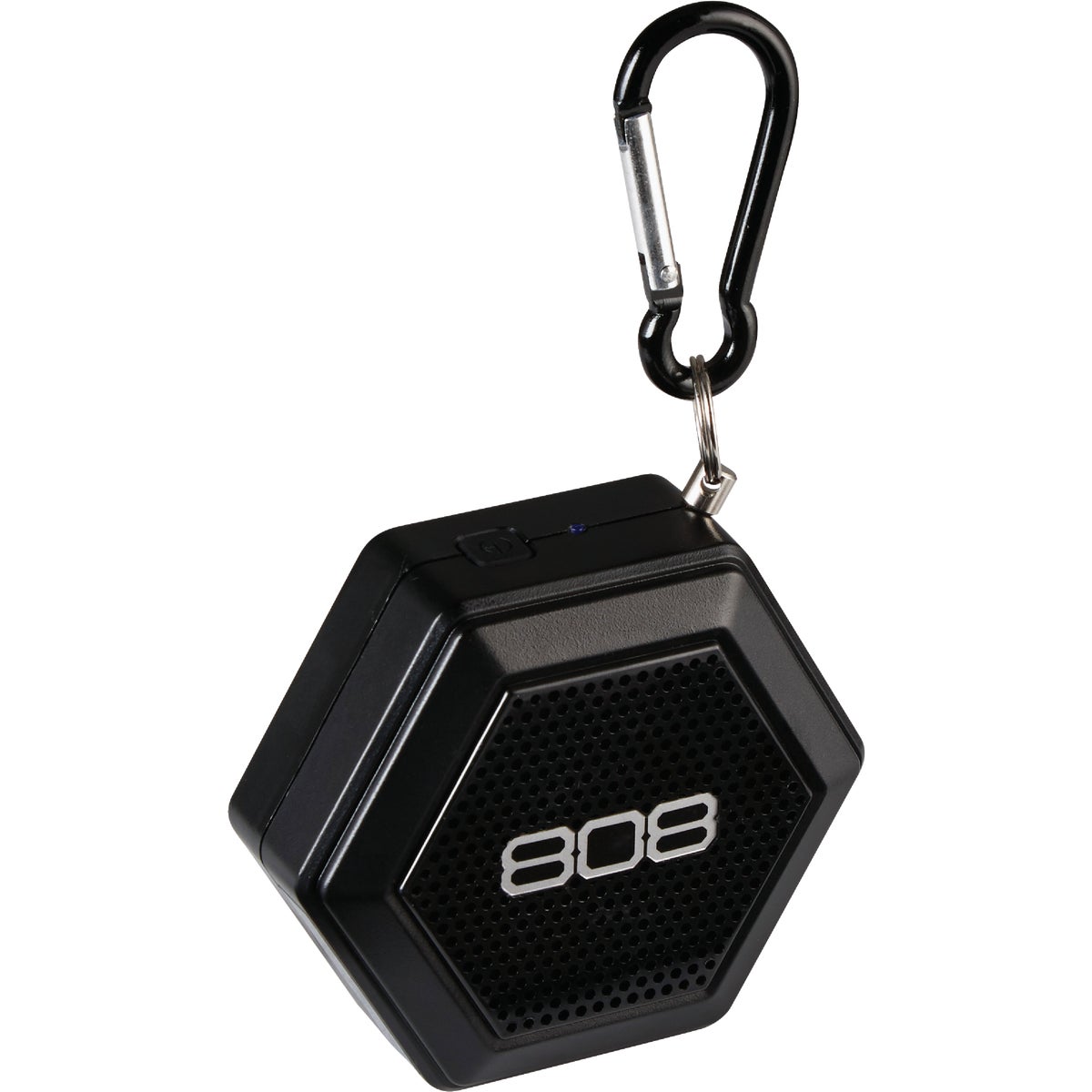 808 Hex Tether Bluetooth Black Wireless Speaker