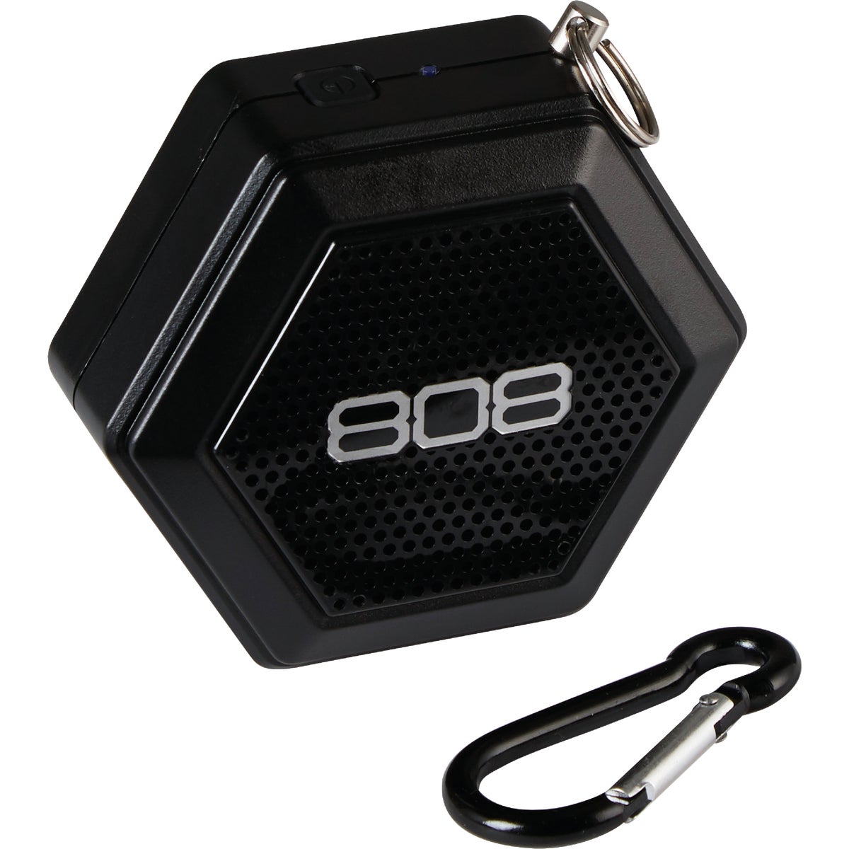 808 Hex Tether Bluetooth Black Wireless Speaker