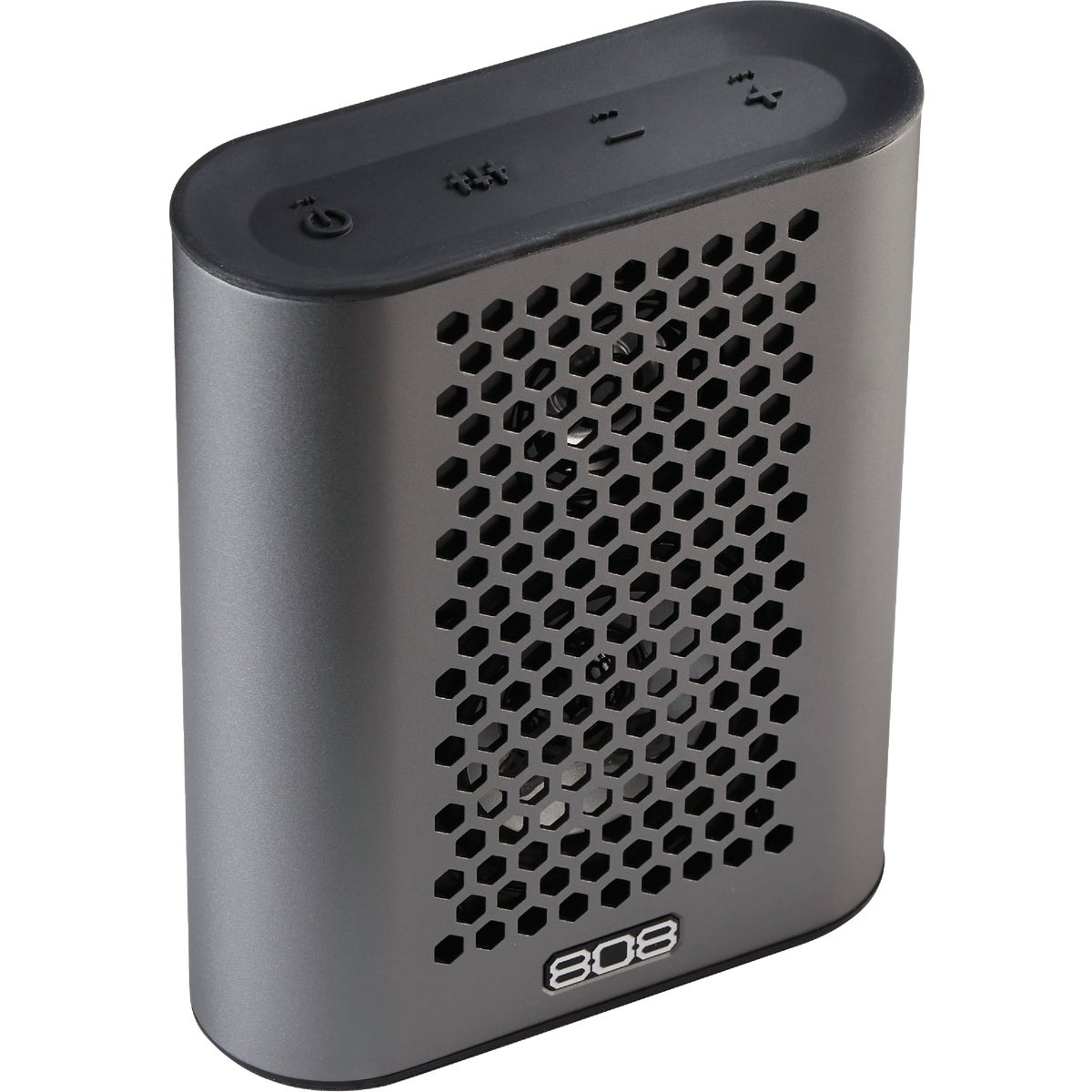 808 Hex TLS Bluetooth Gun Metal Gray Wireless Speaker