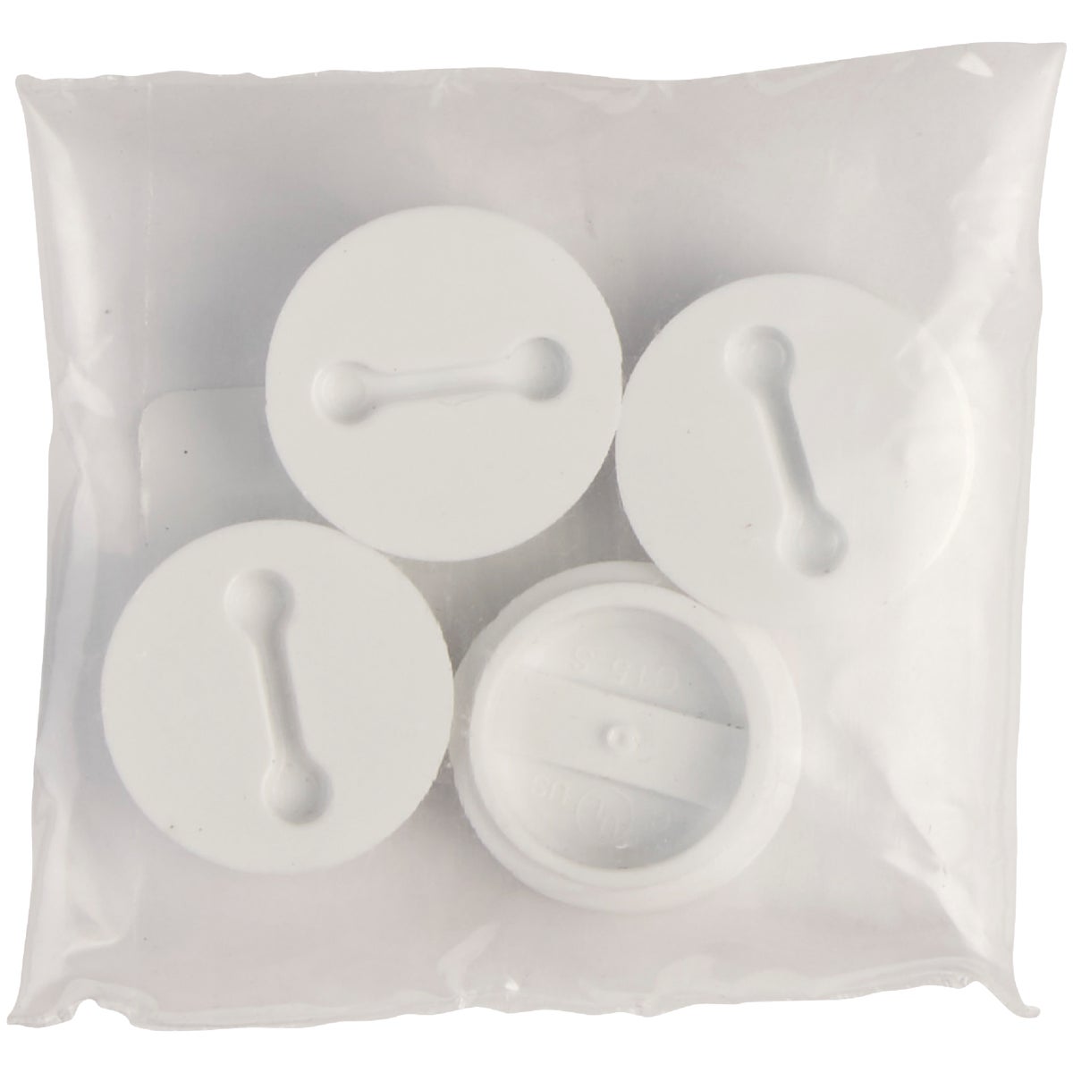 Bell 1/2 In. Weatherproof White Closure Plug (4-Pack)