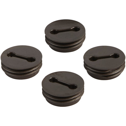 Bell 1/2 In. Weatherproof Bronze Closure Plug (4-Pack)